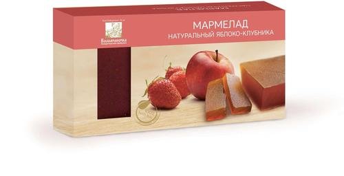  Мармелад пластовый 210г Яблоко-Клубника в Балаково
