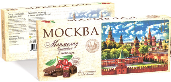 №2 Сладарт Мармелад Вишневый в тёмном шоколаде, 150г   в Балаково