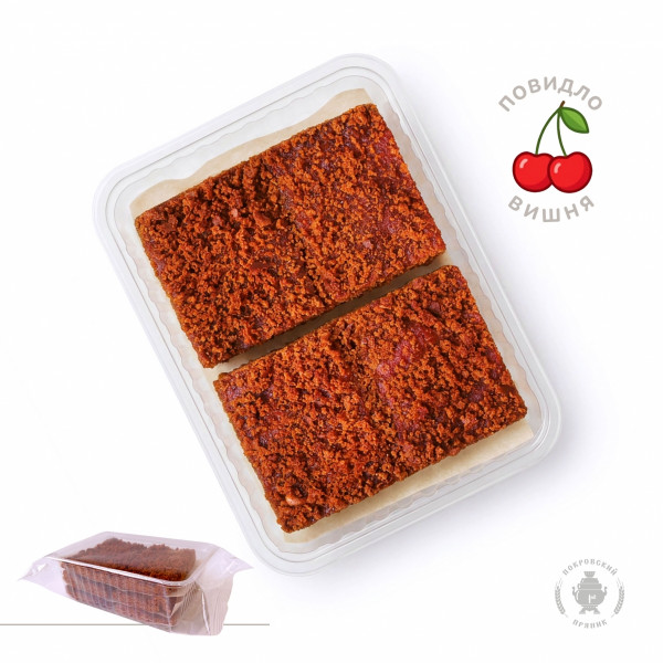 №3 Пряник 400г с фруктовой начинкой Вишня  в Балаково